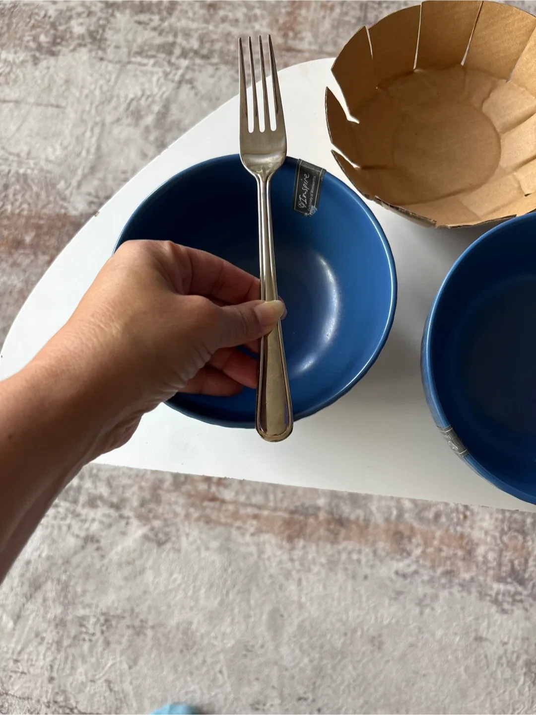 "#Cleanout"  New Inspire Blue Bowls - Set of 2 image indicator(5)