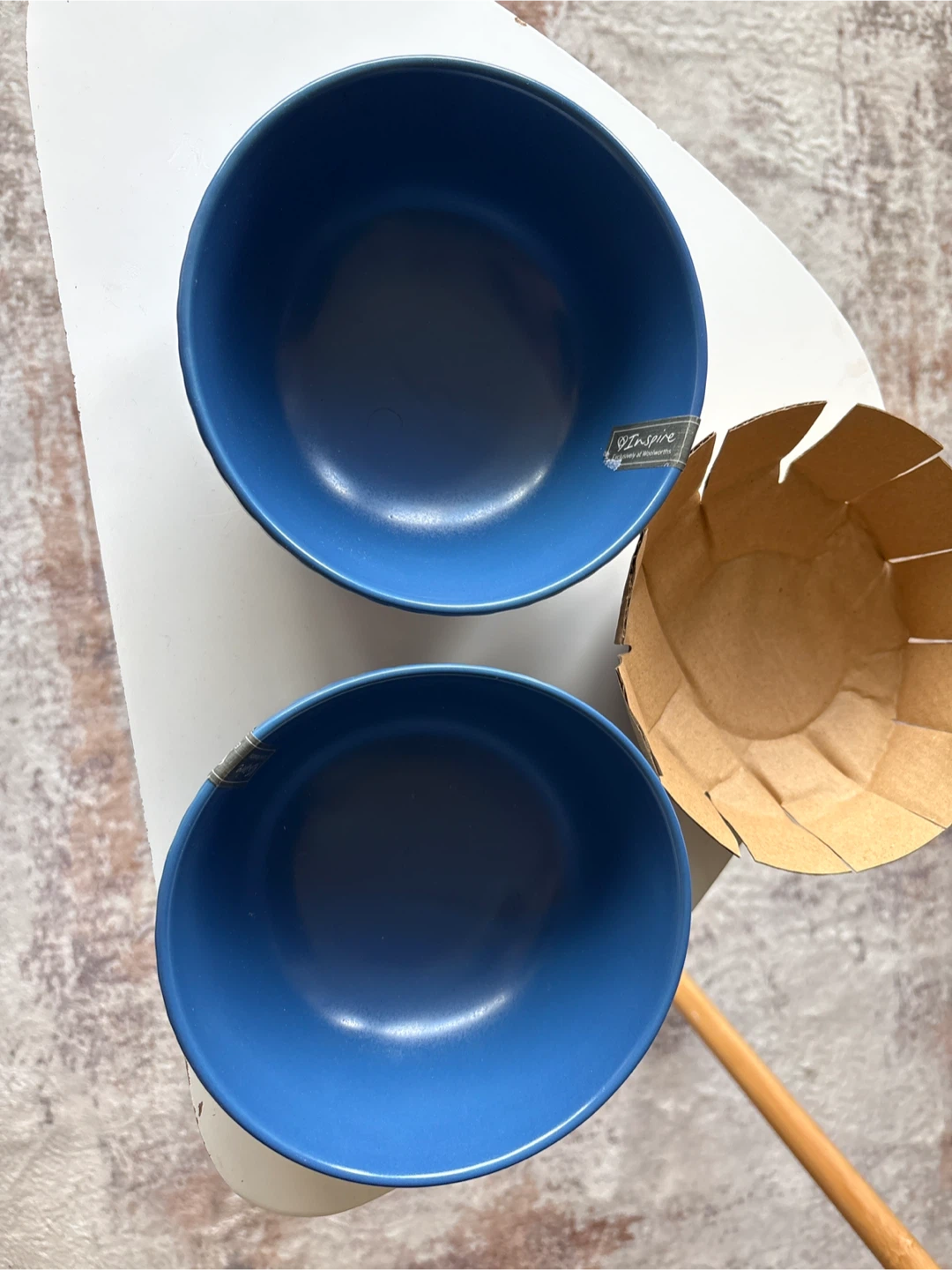Thrifty pick🥕  New Inspire Blue Bowls - Set of 2 - photo 4