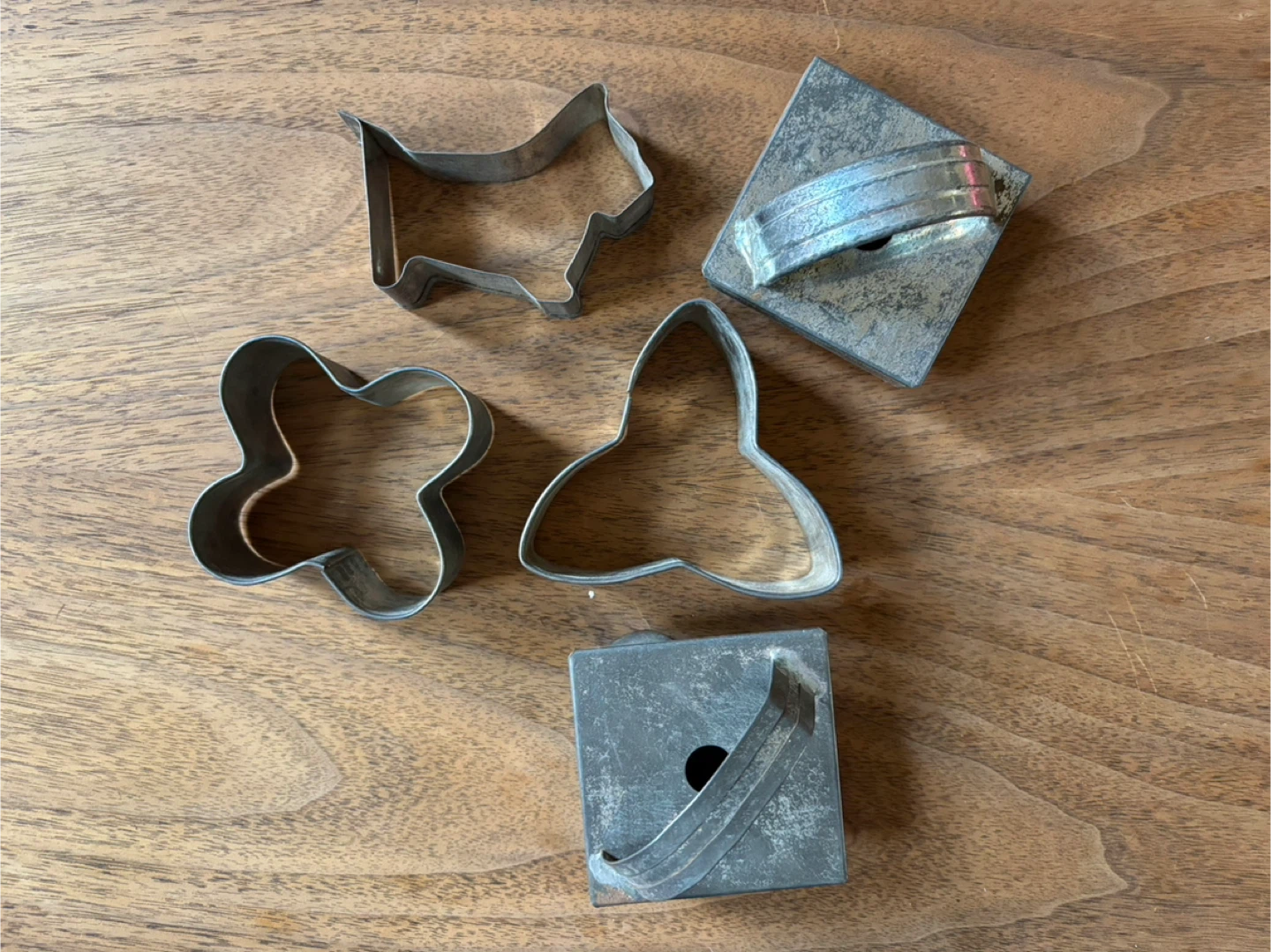 Vintage Cookie Cutters - Set of 5 #cleanout