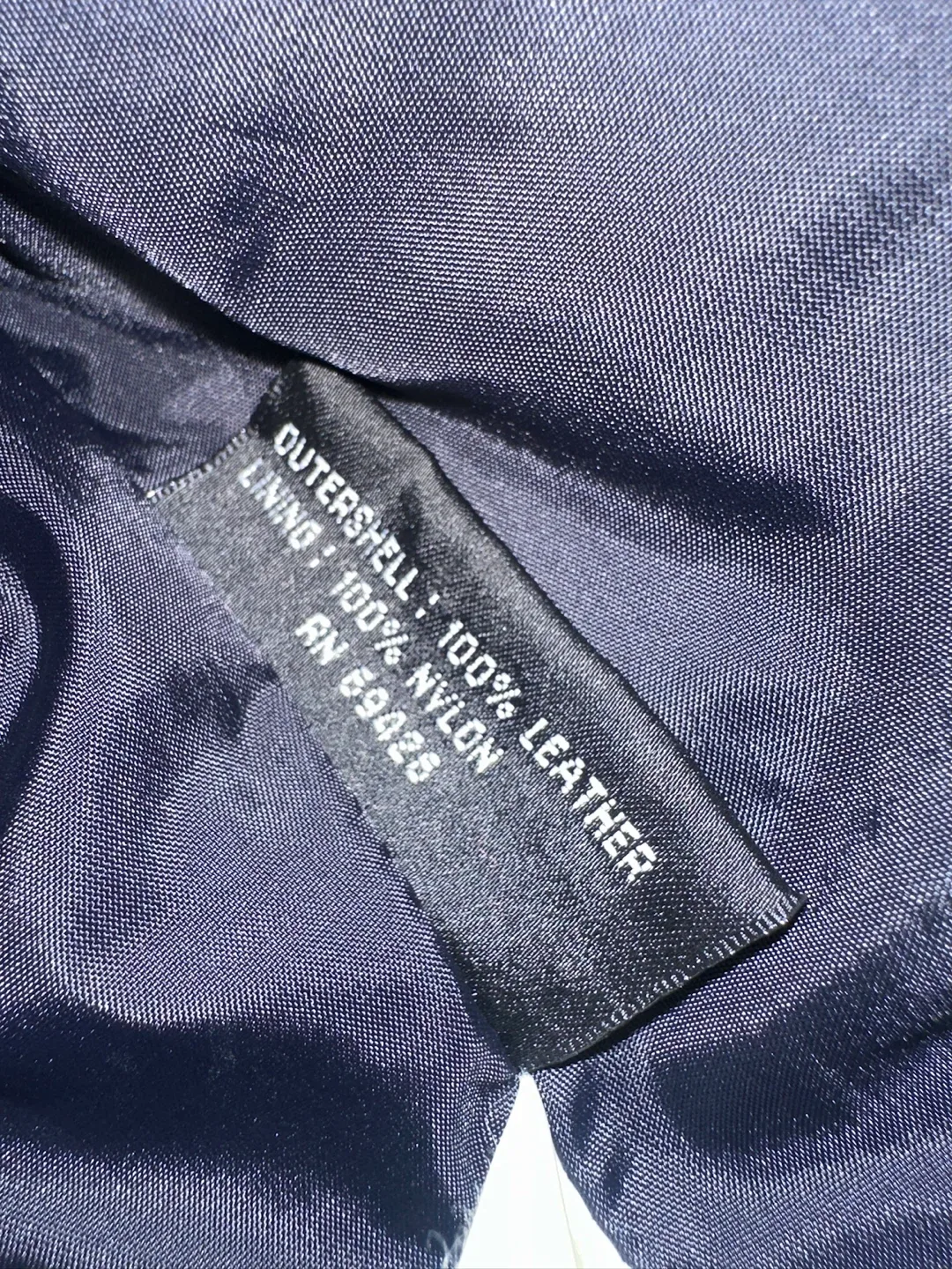 AUTHENTIC BLACK LEATHER VINTAGE BIKE JACKET WOMEN SIZE MEDIUM image indicator(4)