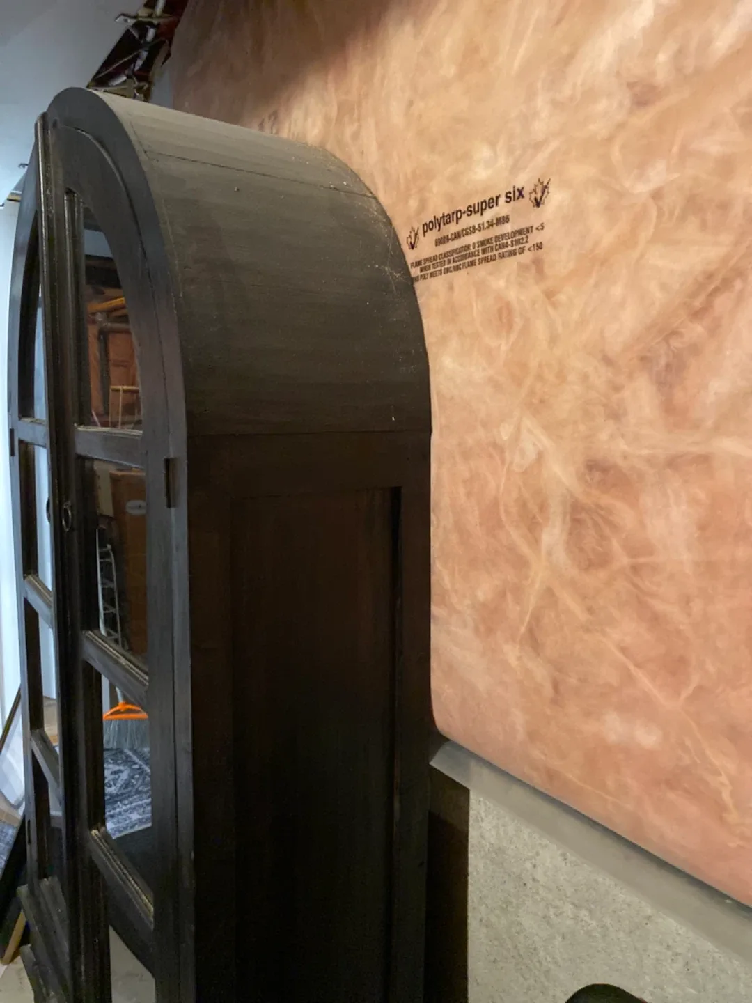 Wicker Emporium Dark Wood Display Cabinet image indicator(2)