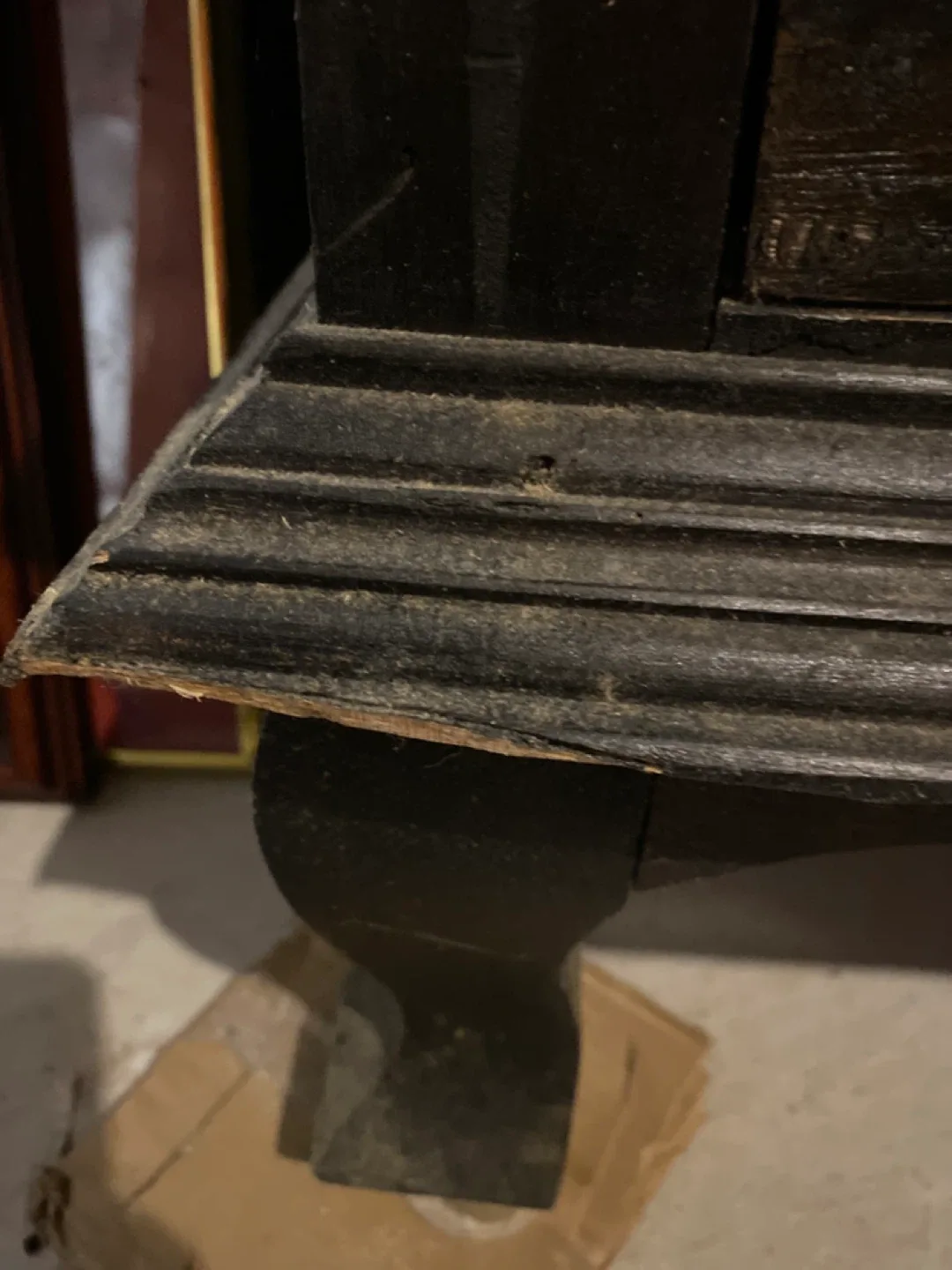 Wicker Emporium Dark Wood Display Cabinet image indicator(4)