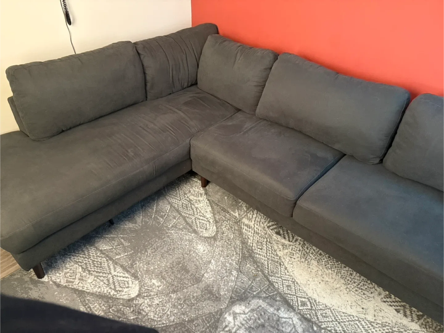 Grey Sectional Sofa image indicator(2)