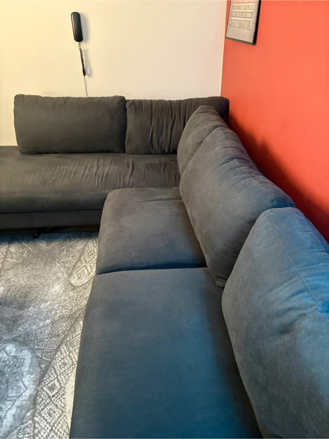 Grey Sectional Sofa image indicator(3)