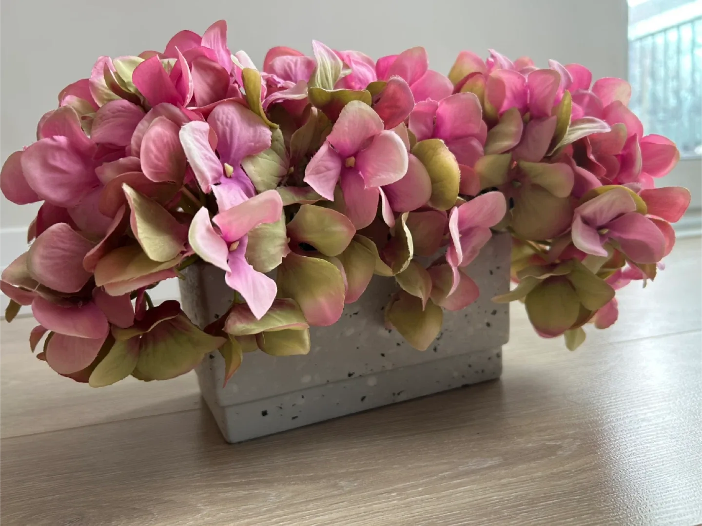 Artificial Pink Hydrangea Arrangement - #Cleanout image indicator(2)