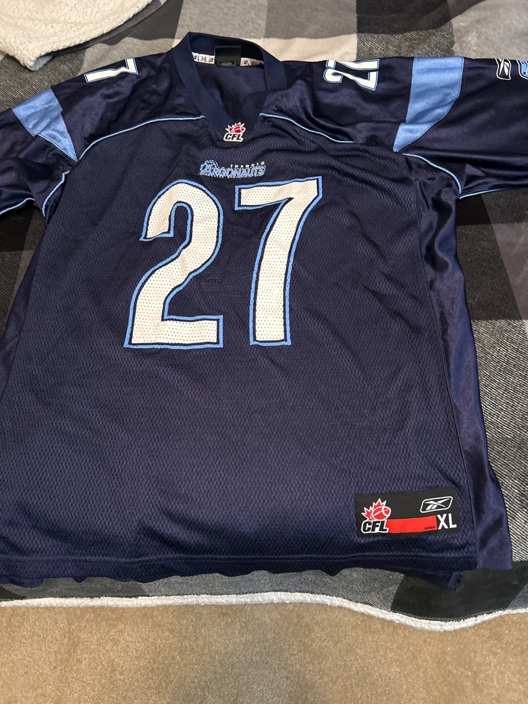 Reebok Toronto Argonauts R. Williams #27 CFL Jersey XL image indicator(3)