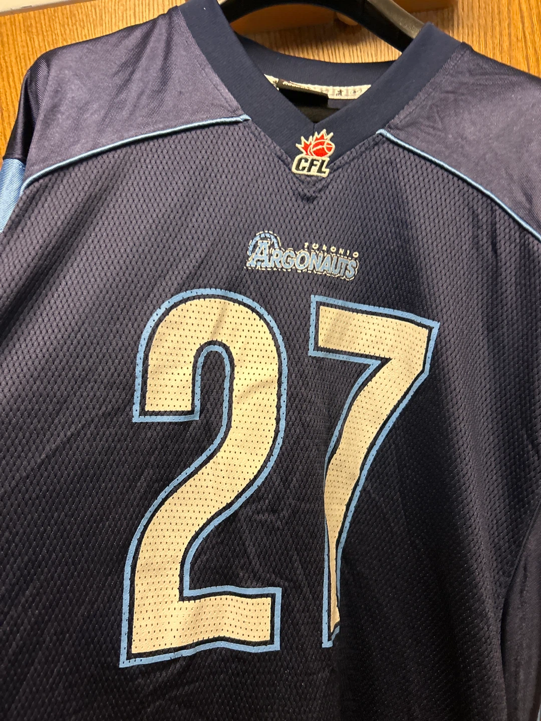 Reebok Toronto Argonauts R. Williams #27 CFL Jersey XL