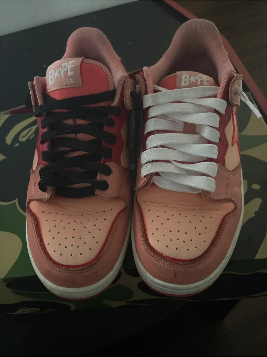 BAPE STA Pink Sneakers