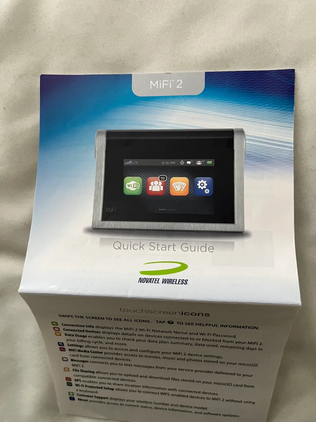 Novatel Wireless MiFi 2 Mobile Hotspot