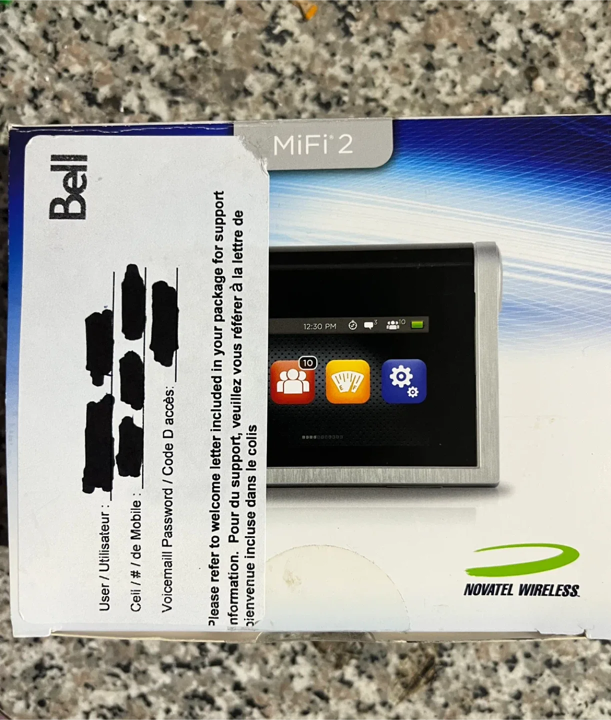 Novatel Wireless MiFi 2 Mobile Hotspot image indicator(7)