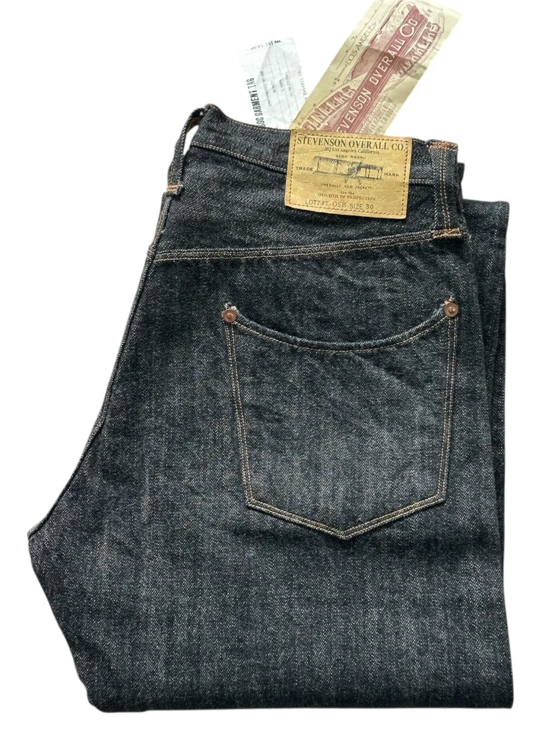 NEW! Stevenson Overall Co. Selvedge Denim Jeans