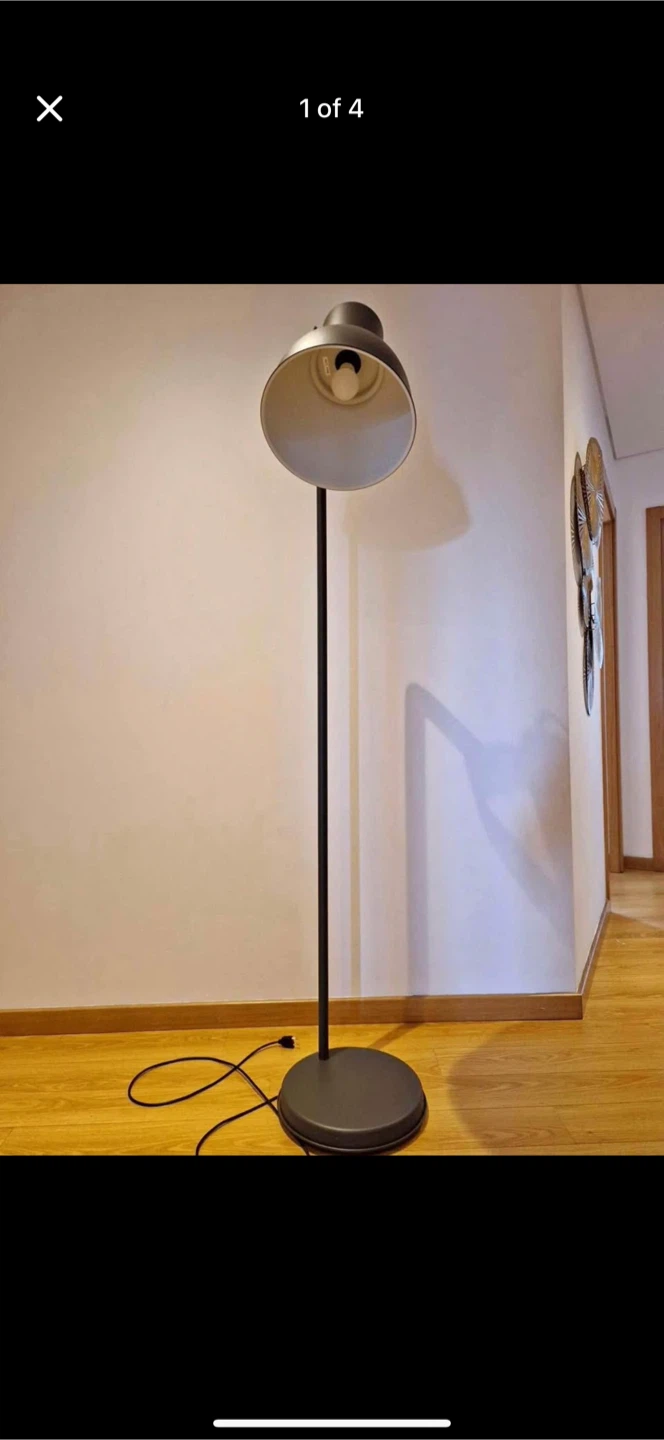 IKEA Floor Lamp - Black