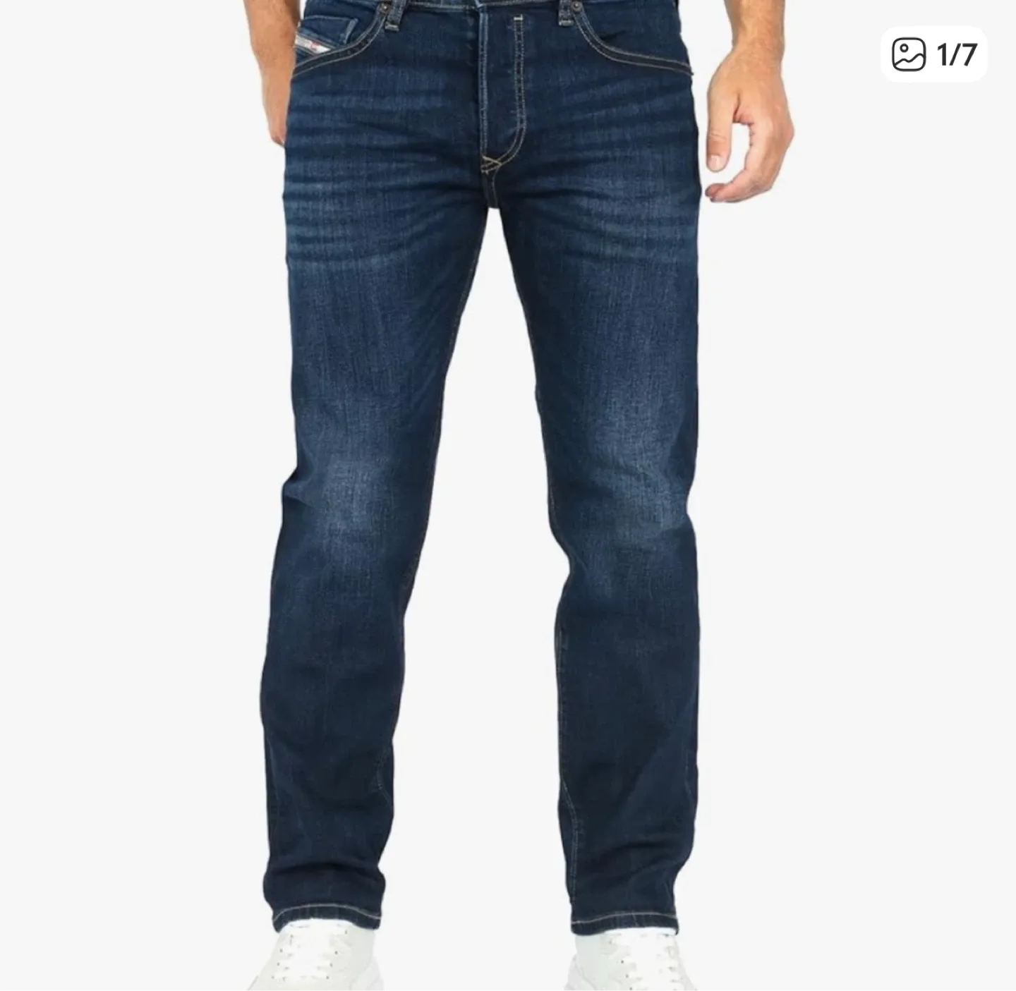 #Cleanout Diesel Dark Indigo Men’s Regular Tapered Fit Jeans