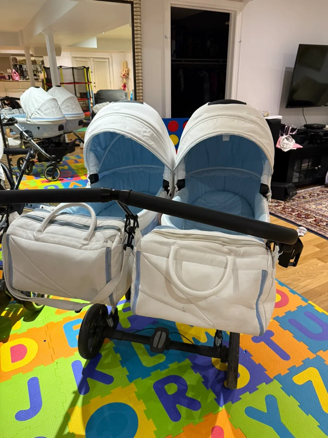 Junama Diamond Duo Twin Stroller image indicator(3)