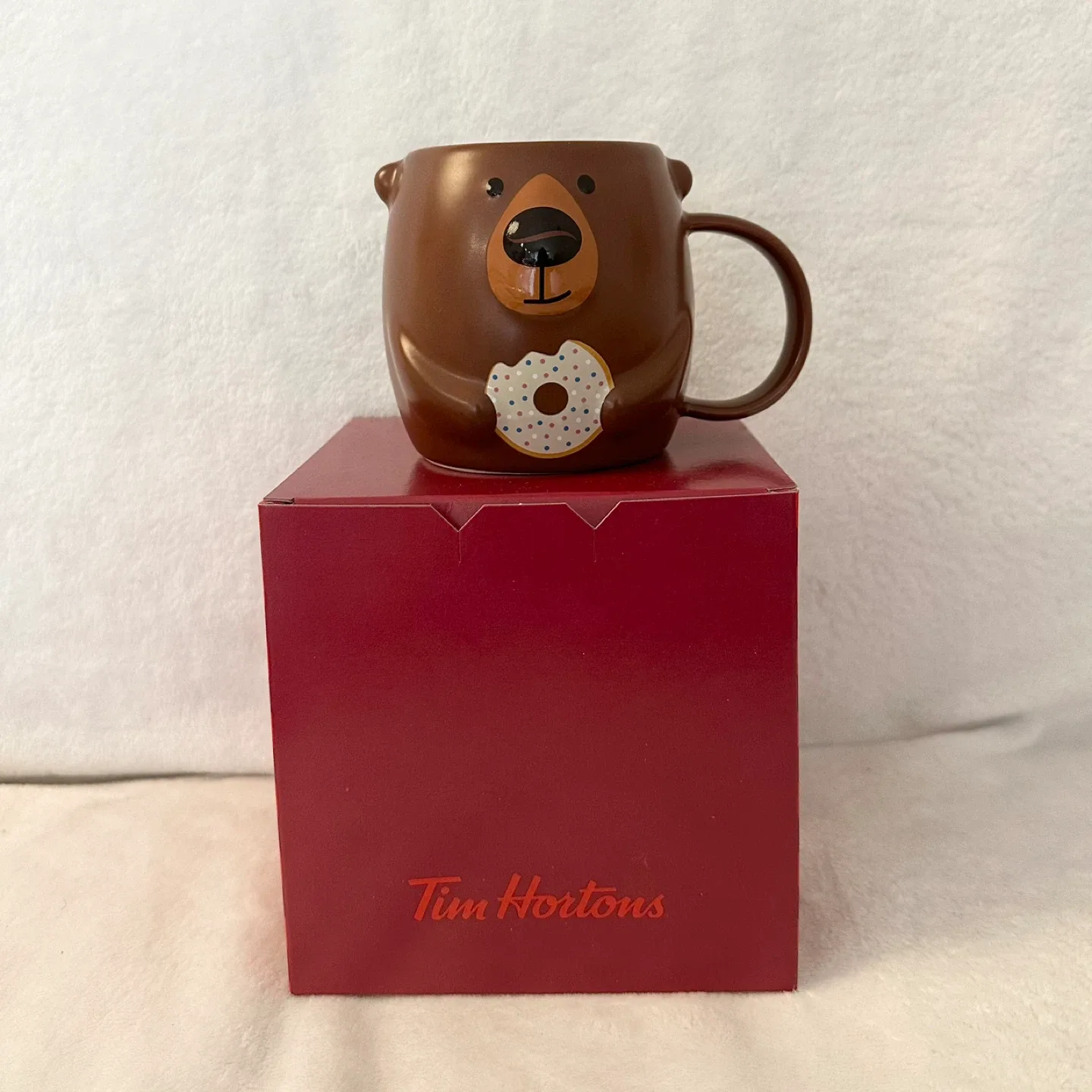 Tim Hortons Bear Mug with Box