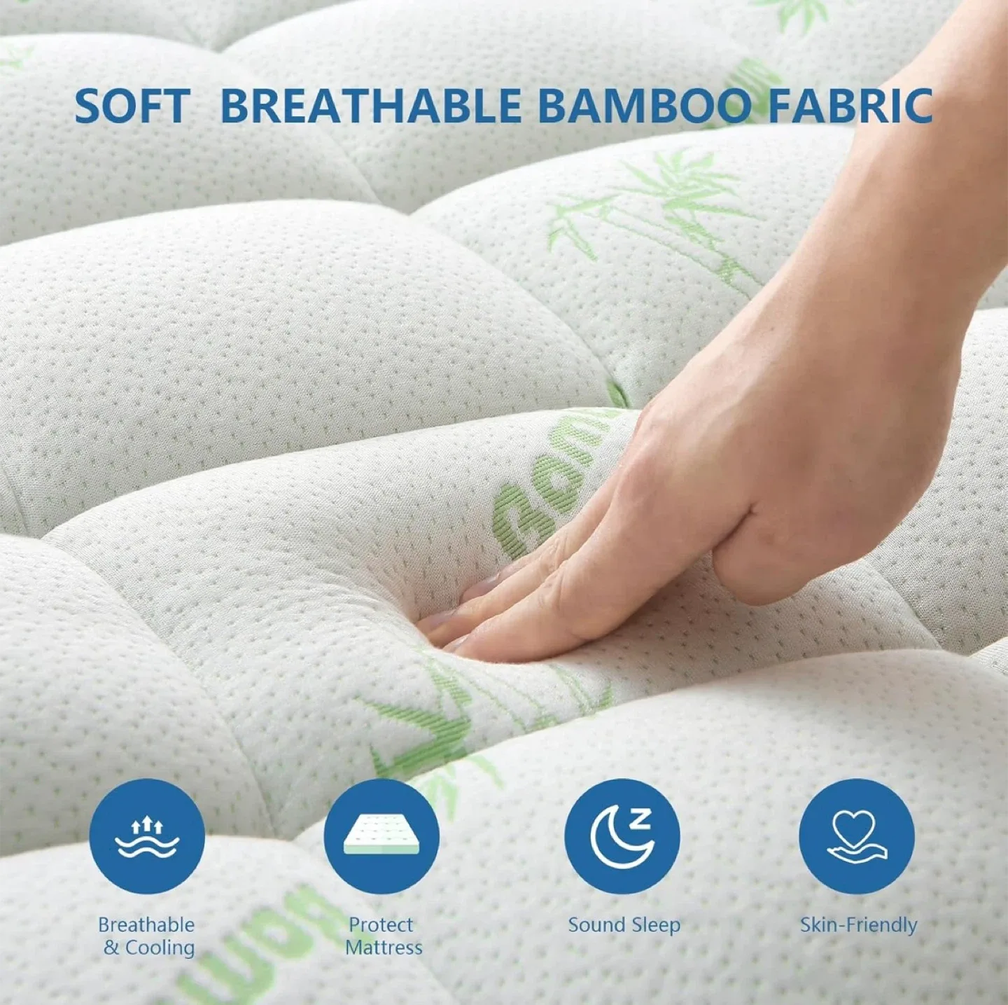 Bamboo Mattress Topper #cleanout image indicator(2)