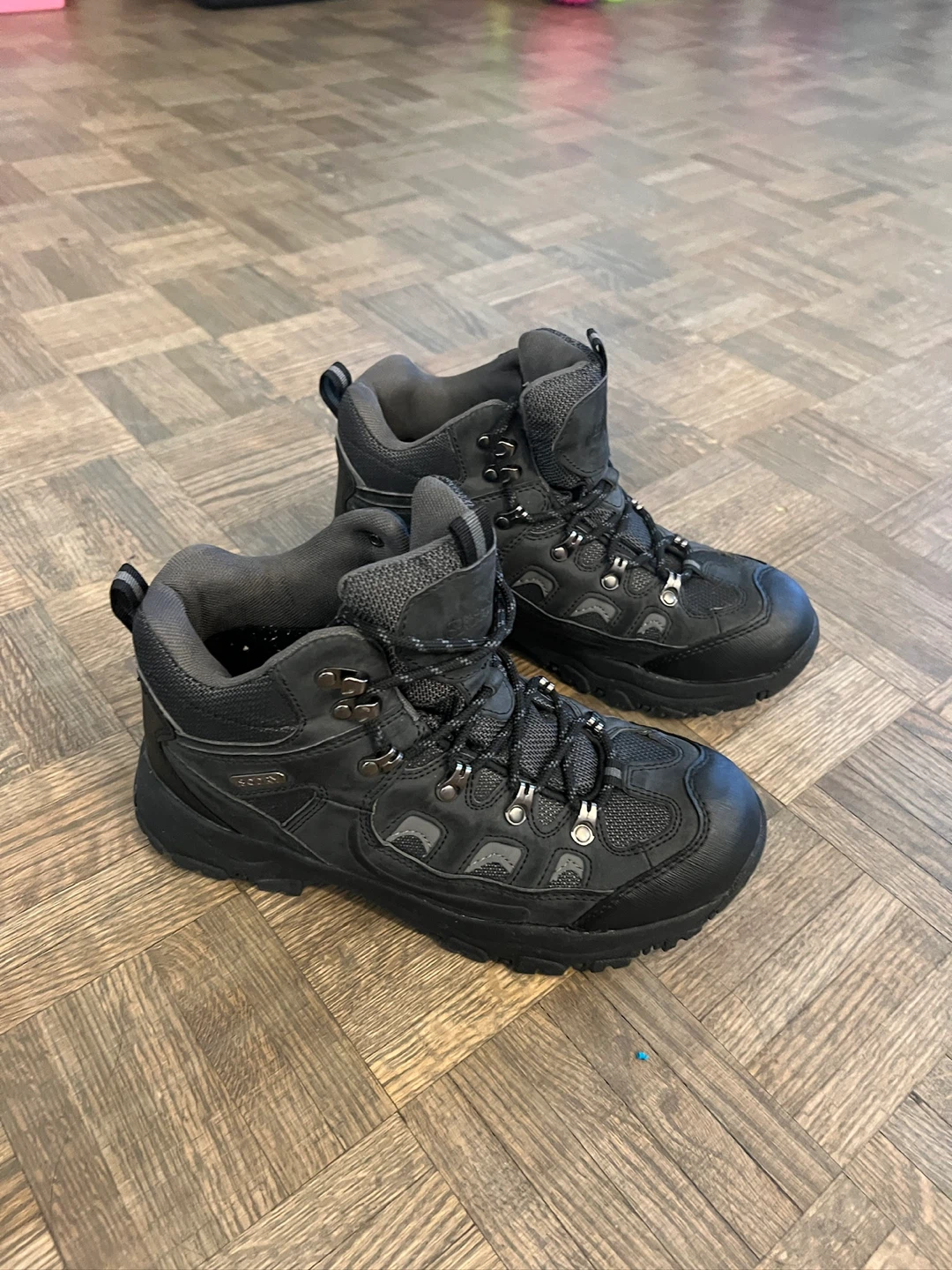 Men's Black Hiker Boots (Mountain warehouse)- Size 10 - photo 4