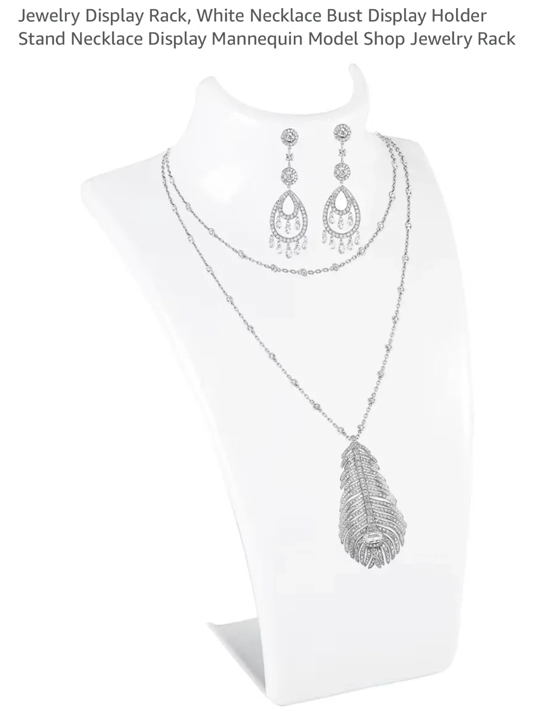 White Jewelry Display Rack $7 EACH image indicator(3)