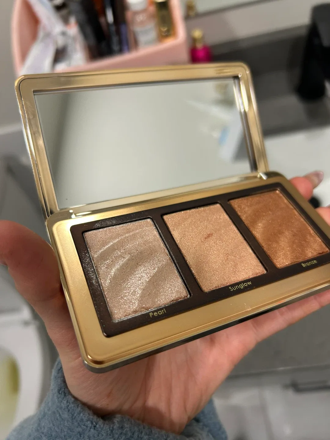 Natasha Denona Golden Highlighter Trio Palette