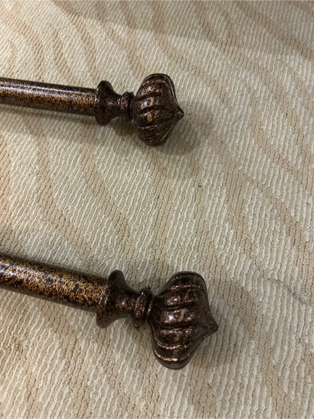 Curtain Rods - Bronze Colour