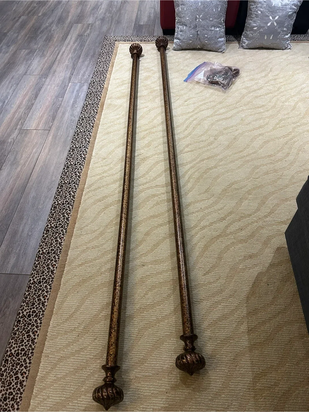 Curtain Rods - Bronze Colour image indicator(3)