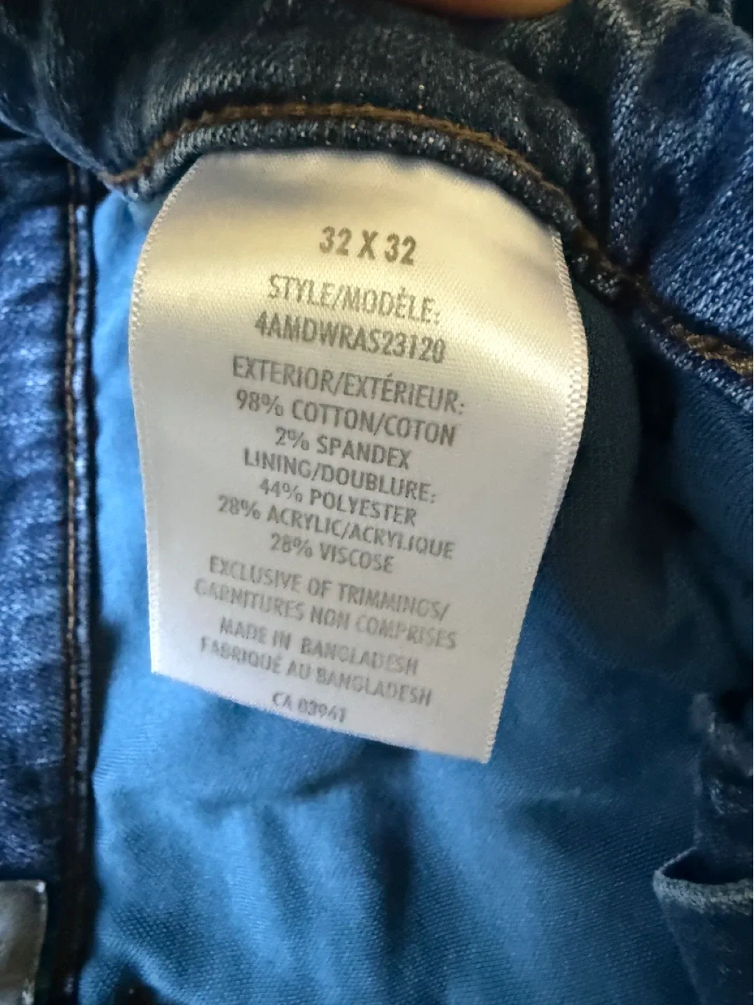 Wind River T-Max Heat Relaxed Fit Jeans - Size 32x32 #Cleanout image indicator(4)