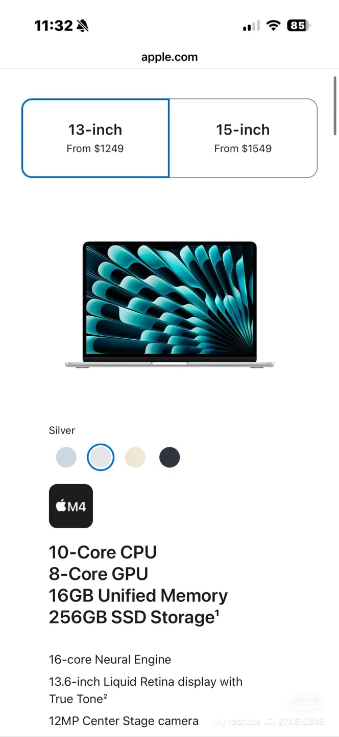 Brand New Apple Macbook 13-inch Silver