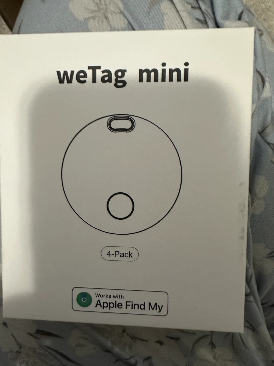 weTag mini Bluetooth Tracker 4-Pack - New!