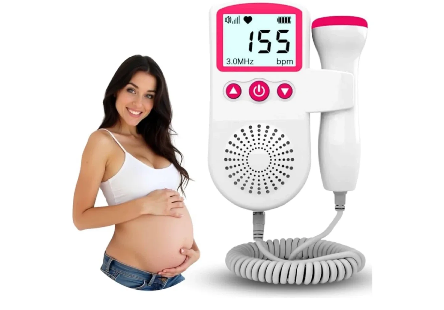 Fetal Doppler Heartbeat Monitor