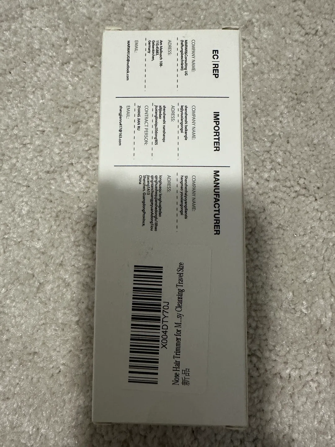 New Nose Hair Trimmer L10 image indicator(2)