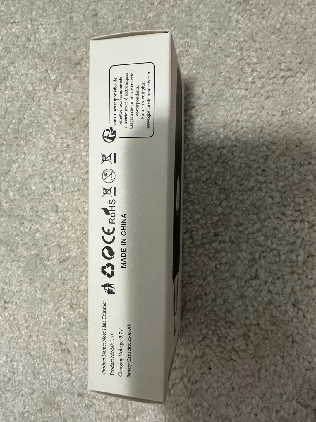 New Nose Hair Trimmer L10 image indicator(3)