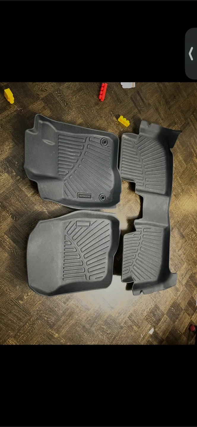 Winter  Floor Mats - Black