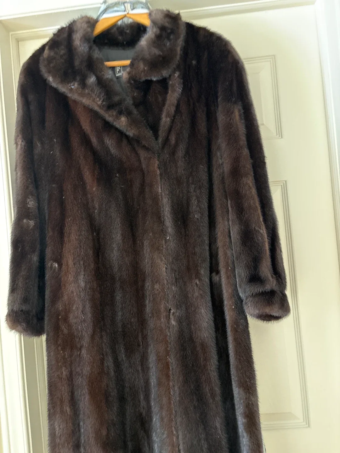 Vintage Brown Fur Coat