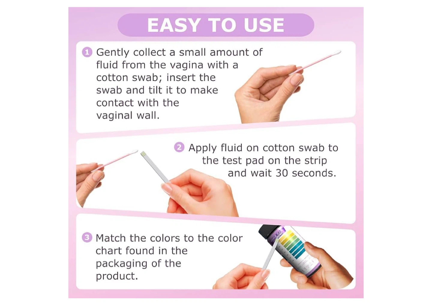 Just Fitter Vaginal Health pH Test Strips - photo 4