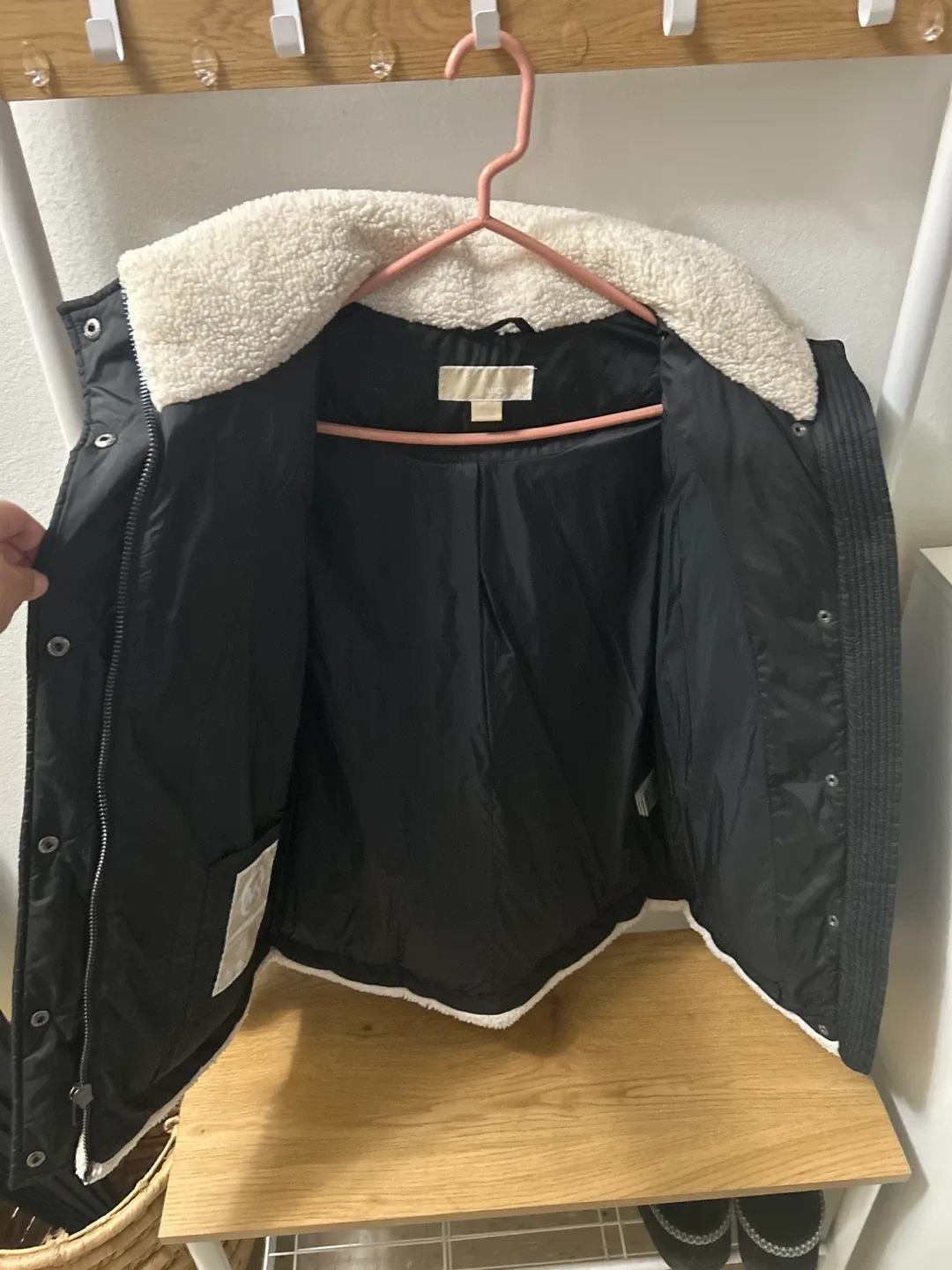 Michael Kors Black Puffer Jacket Women’s Medium #cleanout image indicator(3)