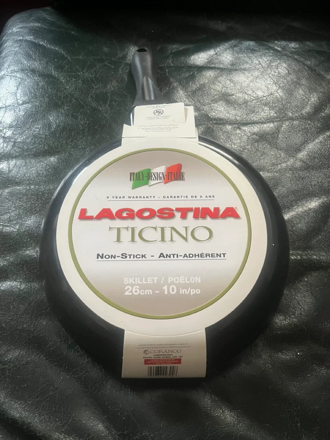 #Cleanout Lagostina Ticino Non-Stick Skillet 10 in image indicator(2)