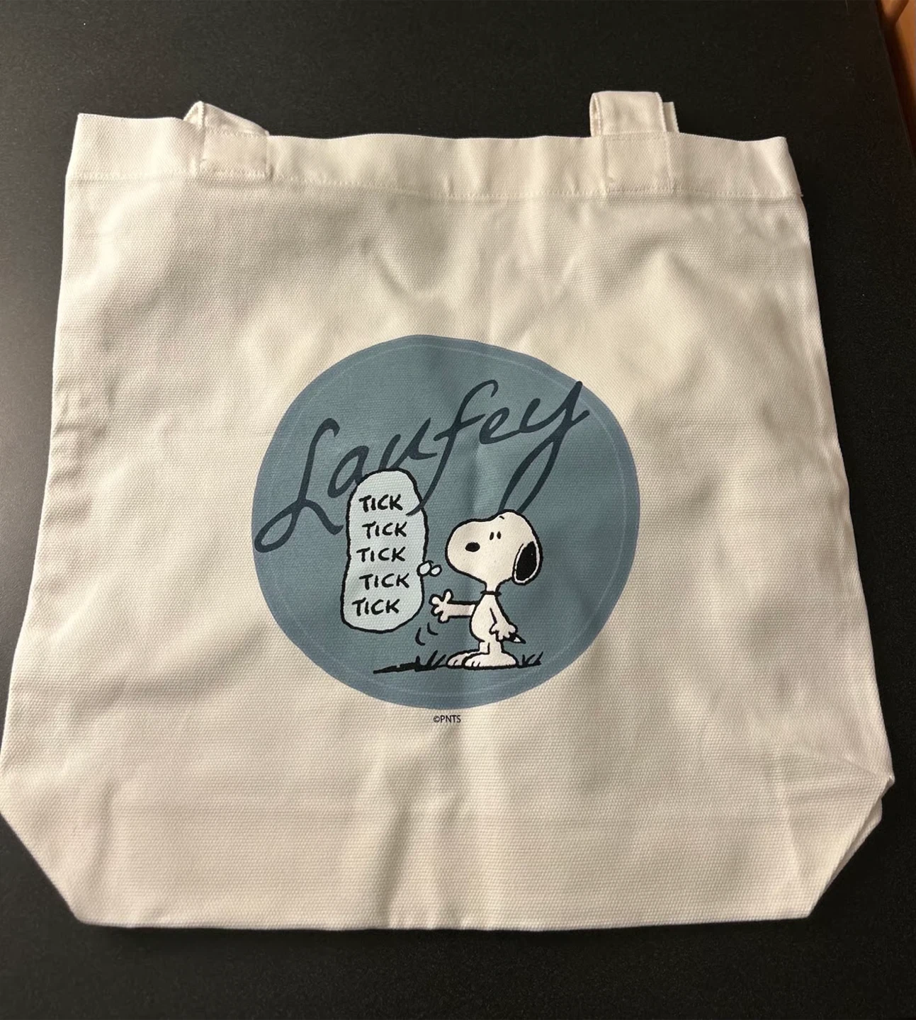 Laufey x Snoopy White Tote Bag