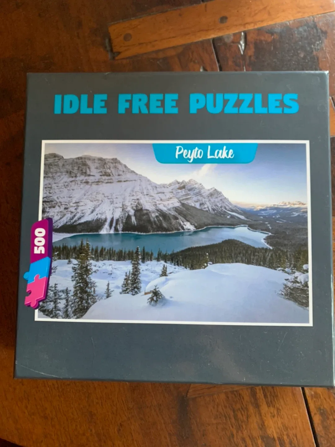 Idle Free Puzzles Peyto Lake 500 Piece