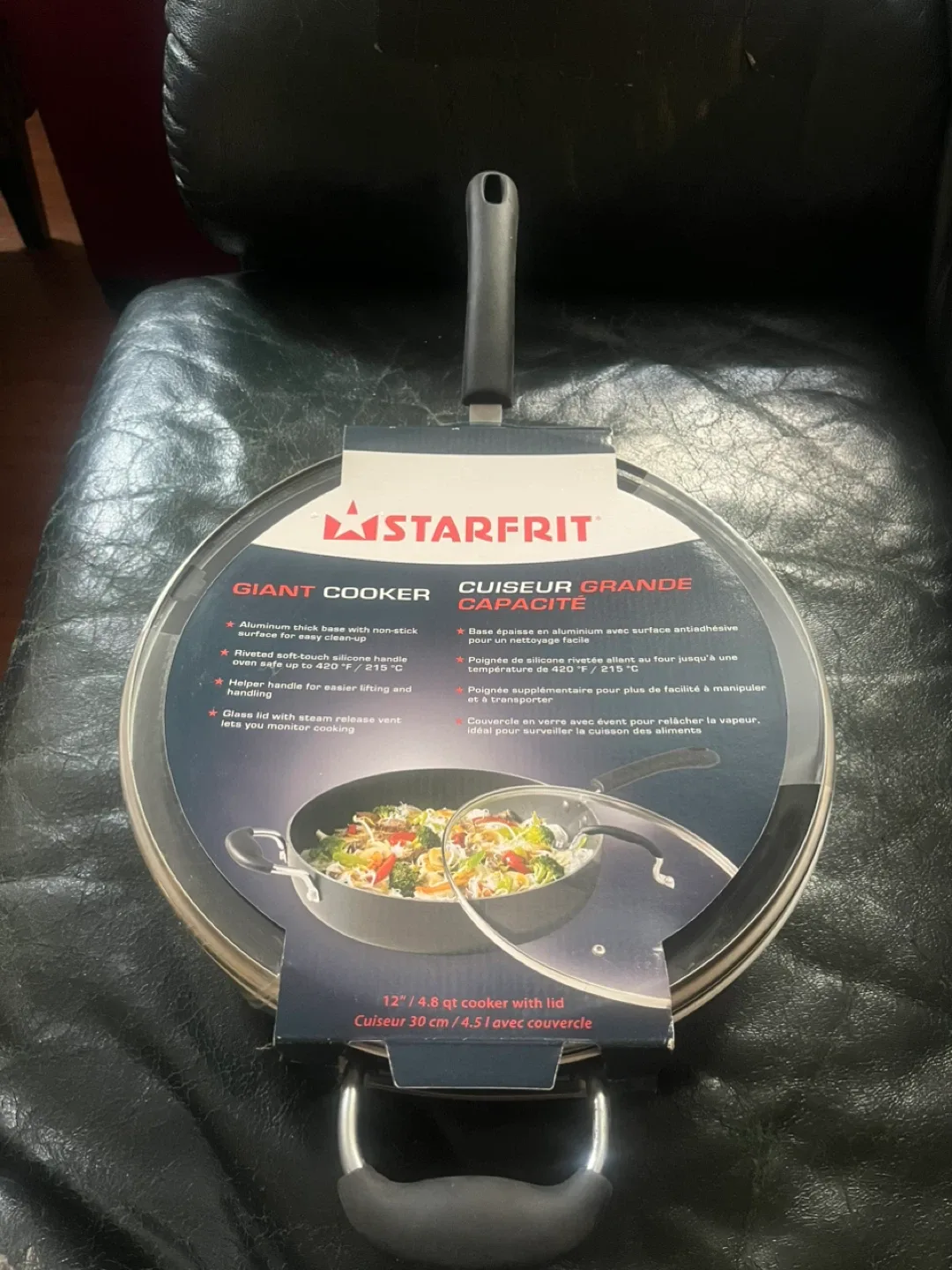 #Cleanout Starfrit Giant Cooker 12"/4.8 qt with lid - New