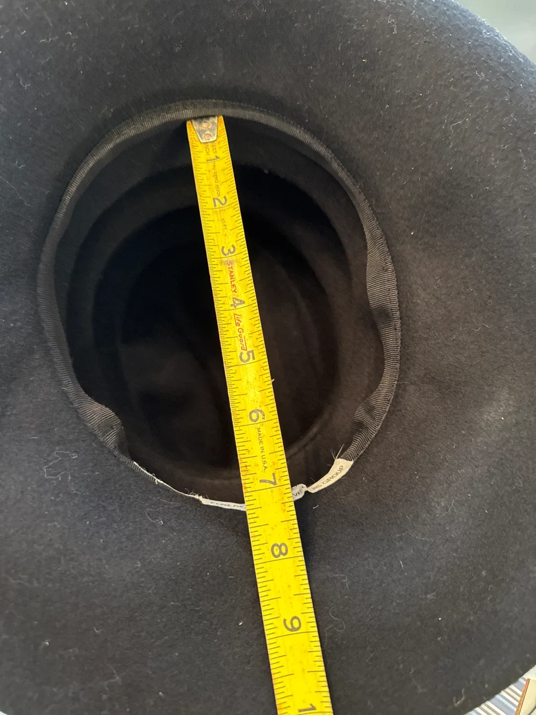 Fashion Line Black Wool Hat - Size 7 image indicator(4)