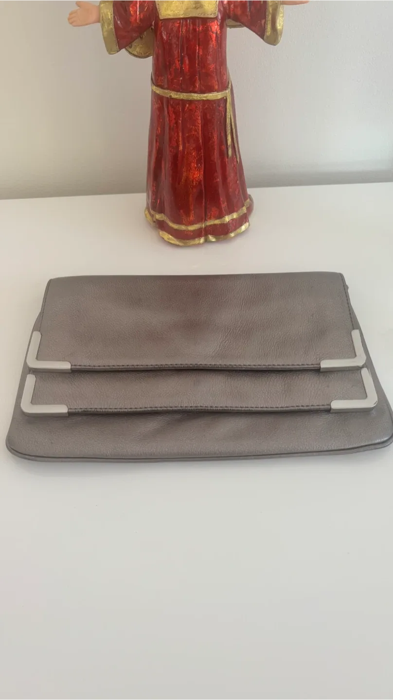 Michael Kors Metallic Clutch