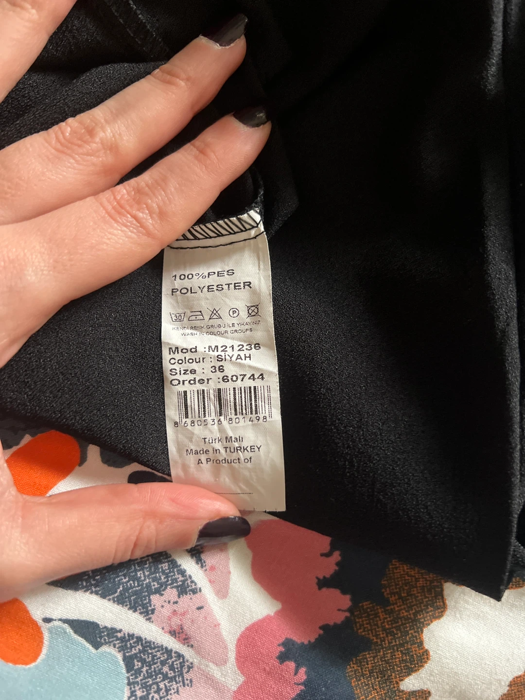 Black Dress - Size 36 - photo 4