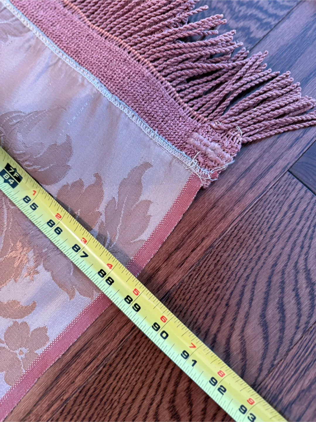 Floral blanket with Fringe - 97" x 85" image indicator(3)