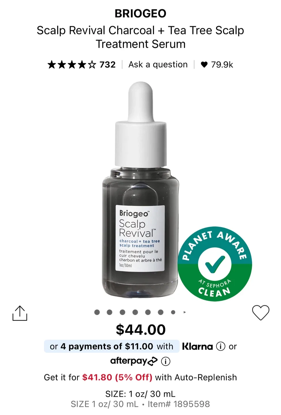 Briogeo Scalp Revival 30ml image indicator(2)