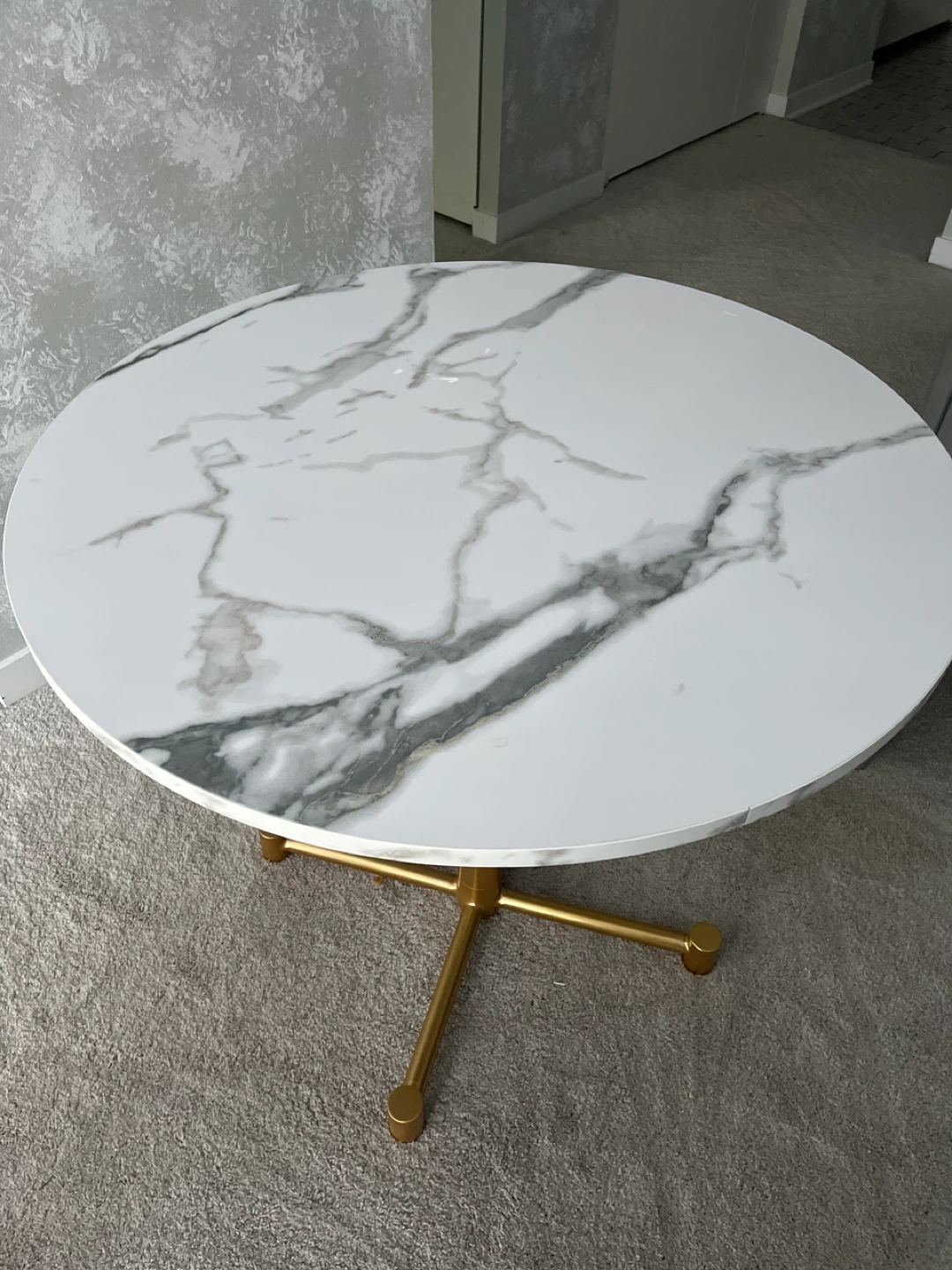 Faux Marble Table - photo 2