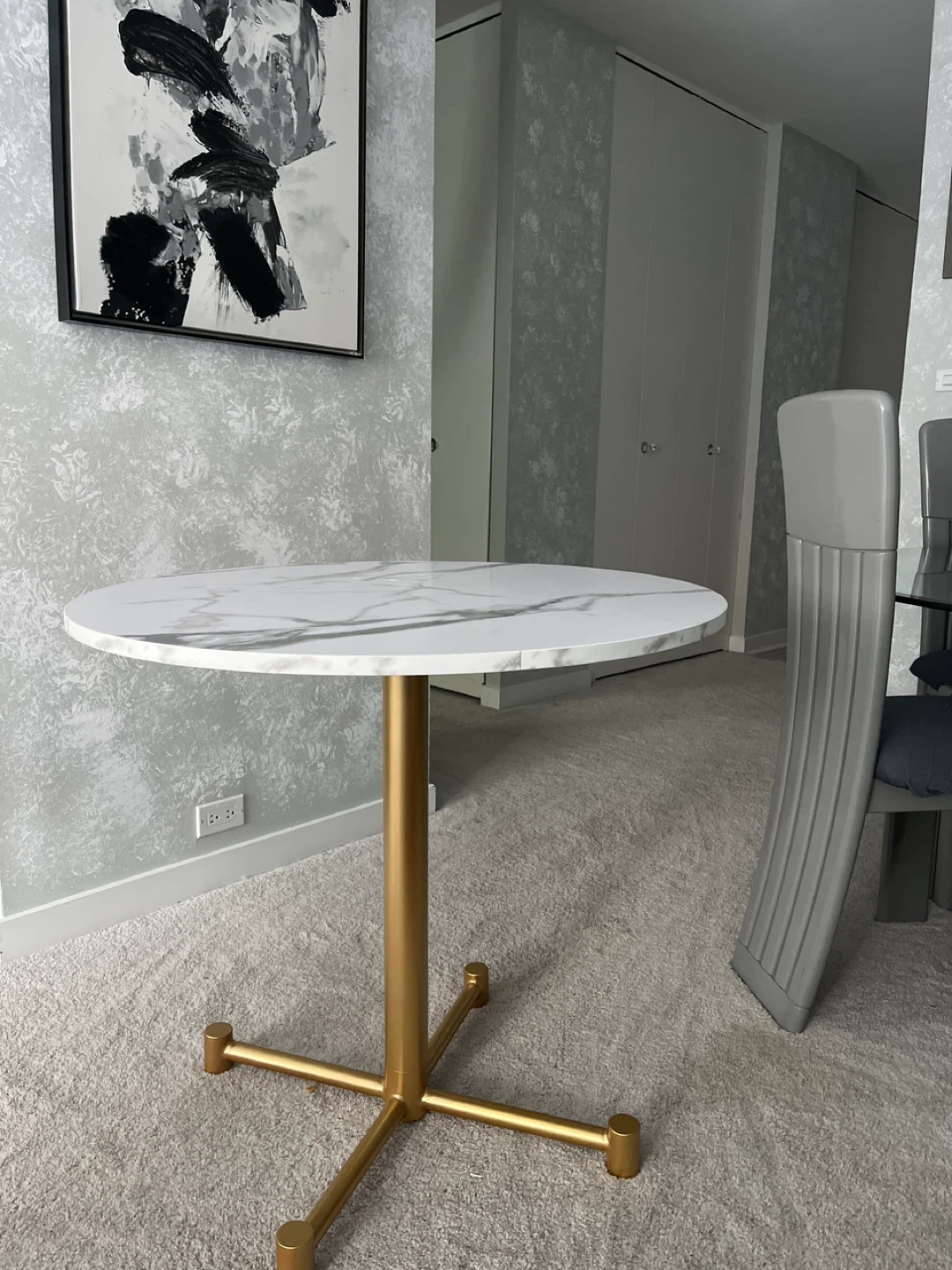 Faux Marble Table