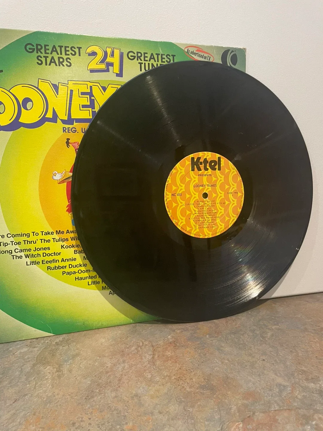 K-Tel compilation album “Looney Tunes” image indicator(4)