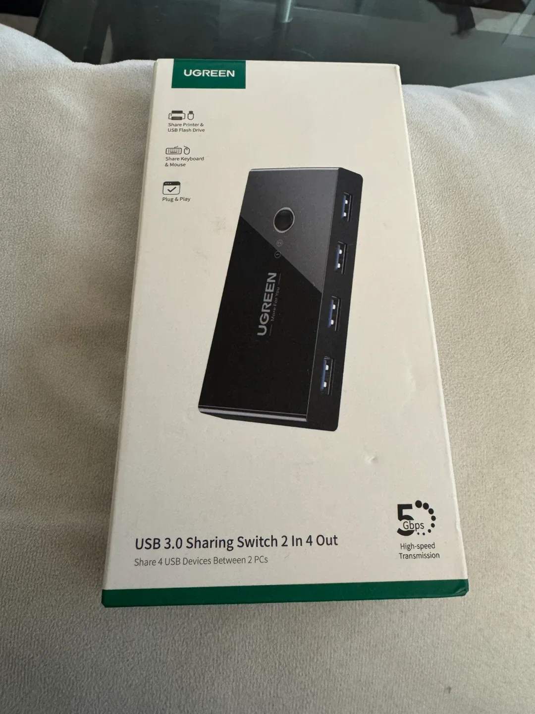 Ugreen USB 3.0 Sharing Switch 2 in 4 out