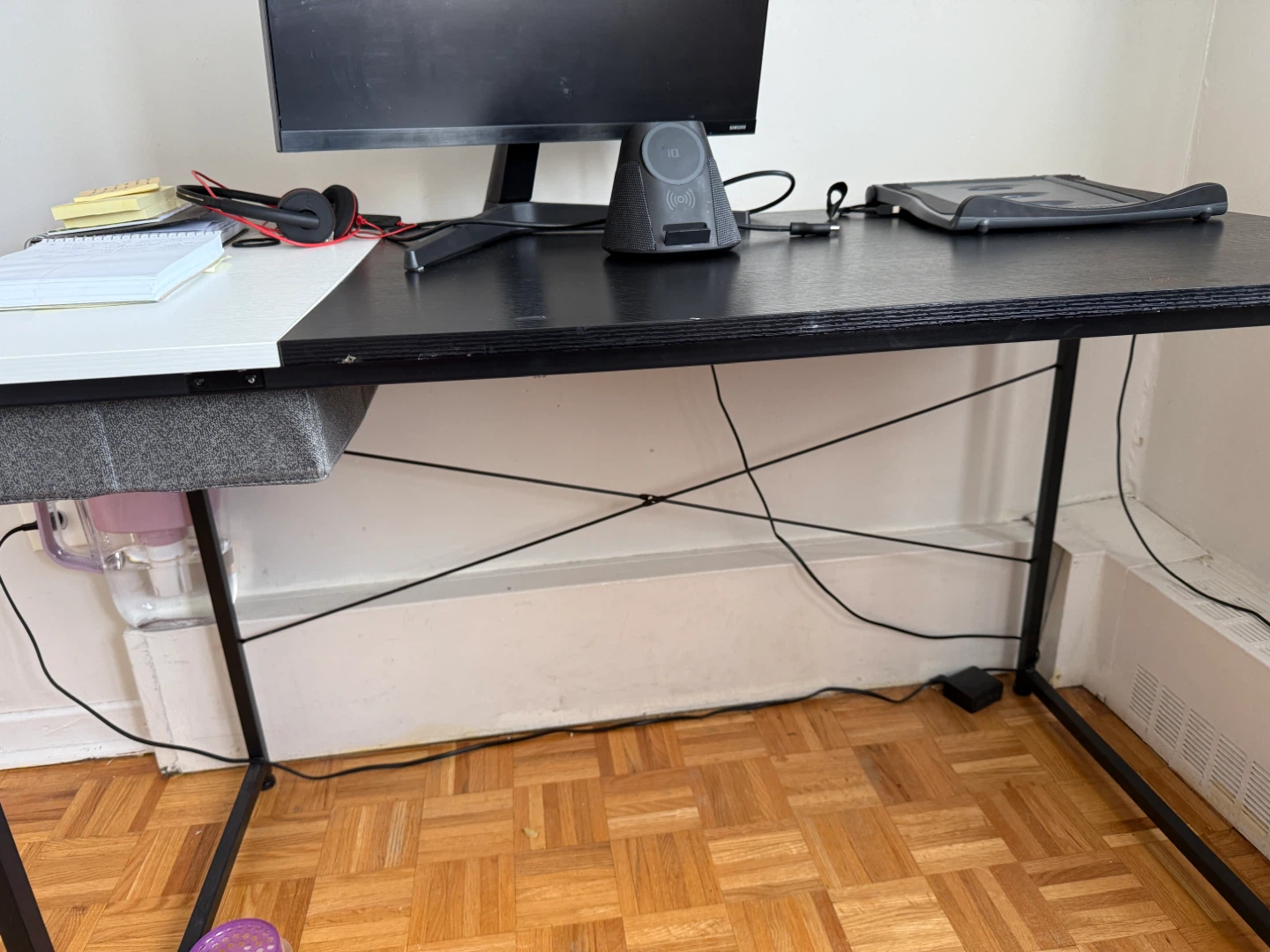 Office Desk - Black and White
