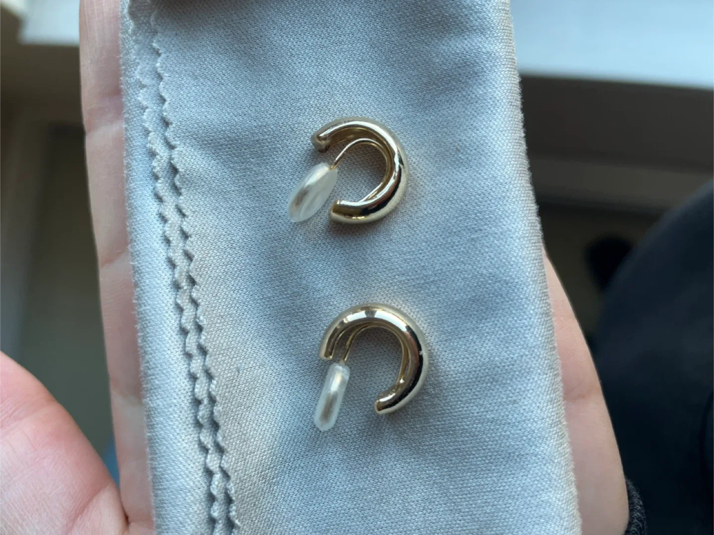 Gold Clip On Earrings